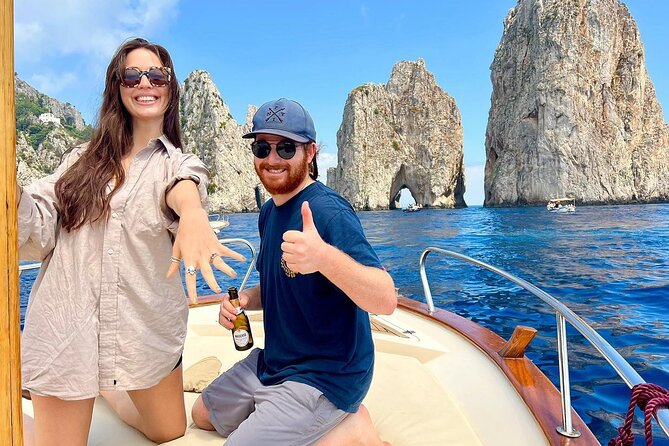 3 Hours Private Capri by Boat for Couples - Blue Grotto: famous, beautiful, and not guaranteed