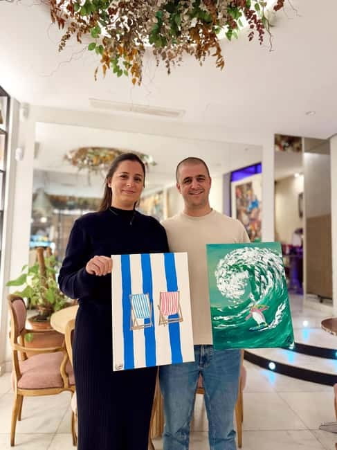 Alicante: Private Art Experience for Couples – Paint & Sip - Is $212 good value for two?