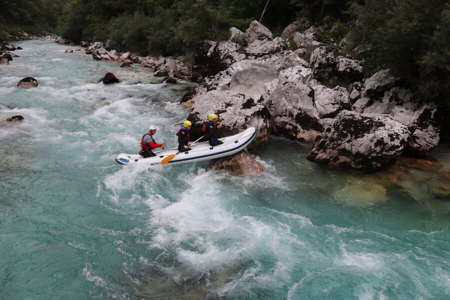 Bovec: Soča River Private Rafting Experience for Couples - Mountain views without leaving the river