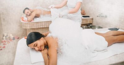 Couple Holistic Swedish Massage with Jacuzzi Time