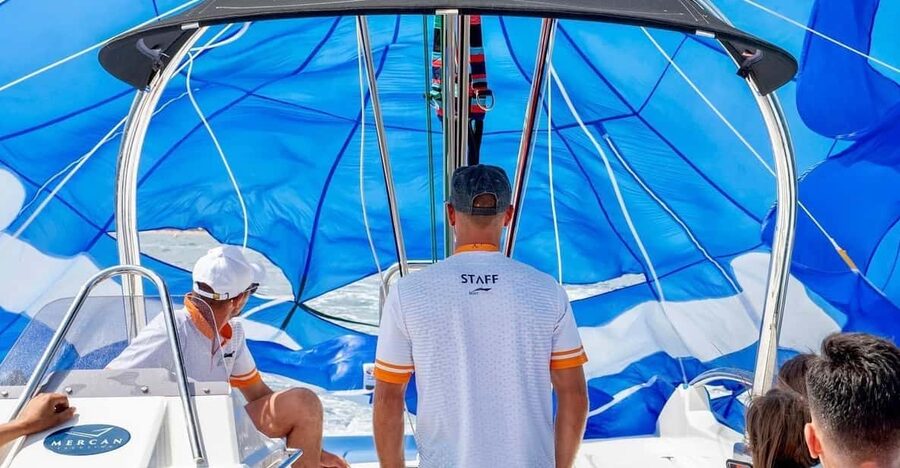 Cannes: Parasailing Experience for Couples, Family & Friends - The takeoff: no leap and no swimming