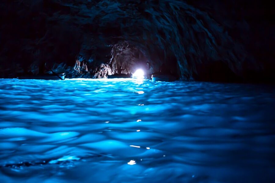 Capri: Private Island Boat Tour for Couples - The Green, White, and Red grottoes