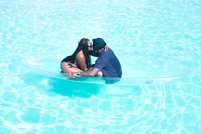 Couples Clear Kayak PhotoShoot Grand Turk Island - Why this Grand Turk photo outing is different