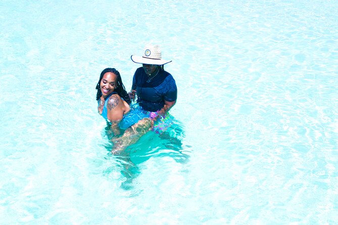 Couples Clear Kayak PhotoShoot Grand Turk Island - The value of drone images and a clear kayak