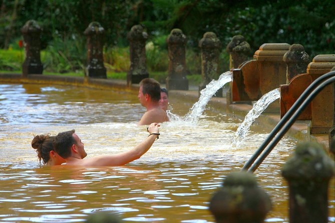 Couples PRIVATE Hybrid 4X4 Tour - Furnas (Inc Hot Springs and 3 Course Lunch) - Two hours at Terra Nostra Gardens