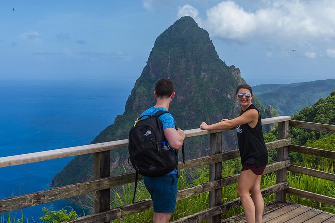 Couples Private St. Lucia Highlights Tour - The drive-in volcano and warm mineral water