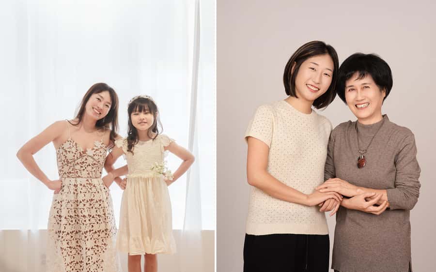 Family, Couple, and Group Photoshoot in Seoul - Soft Lighting and Flattering Angles