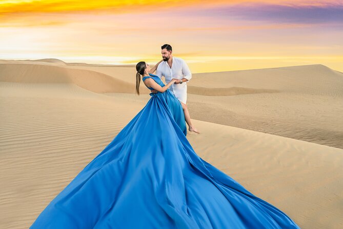Flying Dress Photoshoot Dubai Solo, Couple and Group 3Hours - Key things to know before booking