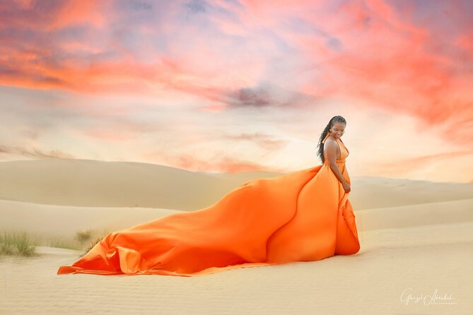 Flying Dress Photoshoot Dubai Solo, Couple and Group 3Hours - Is $499 per person a fair price?