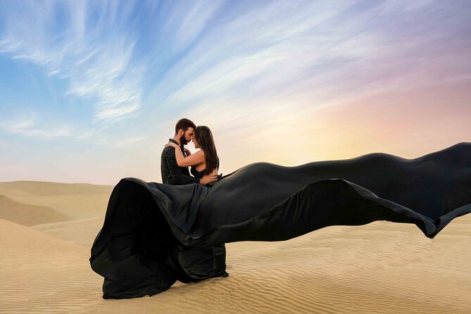 Flying dress photoshoot Dubai Solo, Couple and Group Session - Key points to know before booking