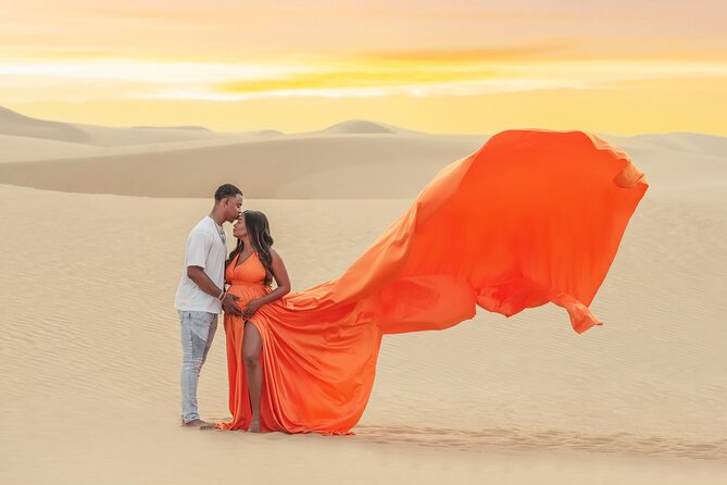 Flying dress photoshoot Dubai Solo, Couple and Group Session - How the photographer guides your poses