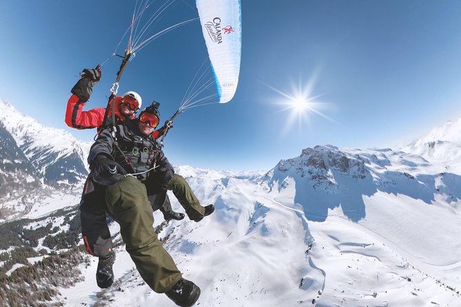 KLOSTERS: Paragliding For 2 - Couples (Video &Photos Incl.) - Getting ready: helmets, gloves, and practice starts