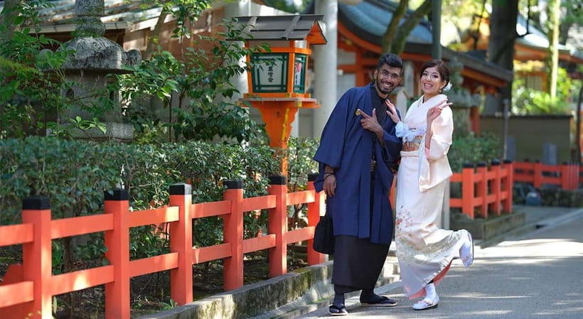 Kyoto Kimono Rental mimosa ｜Kimono/Yukata Rental Couple Plan - My verdict on Kyoto Kimono Rental Mimosa