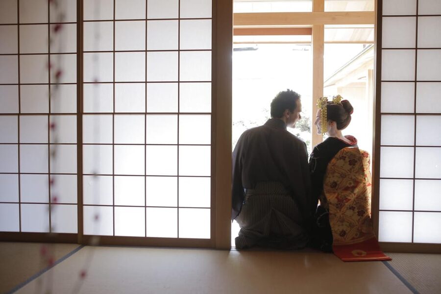 Kyoto kiyomizu Temple : Maiko and Samurai Couple Photoshoot - Why the couple package works well