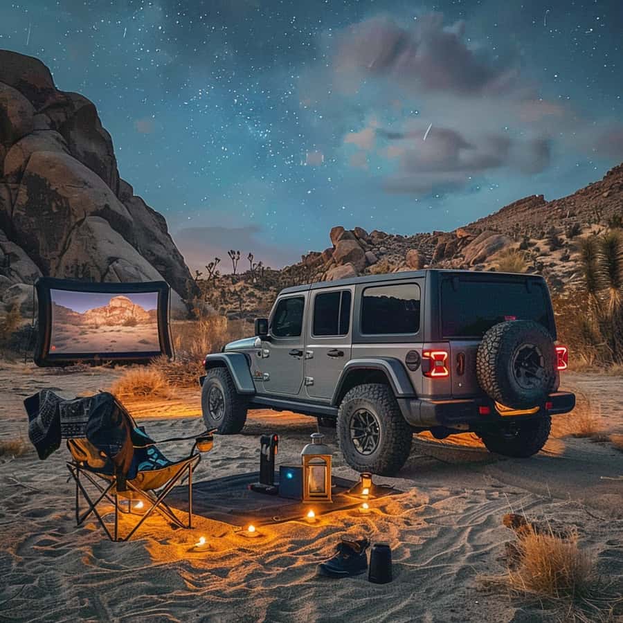 Las Vegas: Couple's Movie Night in the Mountains - Leaving Las Vegas for the Spring Mountains
