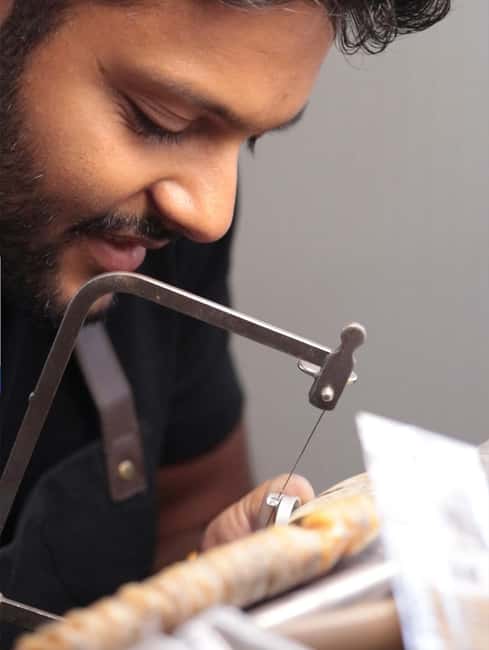 Lisbon: Couples’ Silver Jewelry Workshop with Local Artisans - What the finished silver piece includes