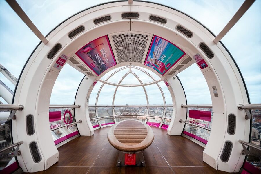 London Eye Private Capsule Experience for Couples or Groups - Romantic Use and Special Occasions