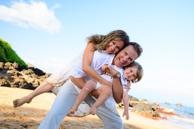 Maui Family and Couple Beach Photo Session - The photographer matters more than the beach
