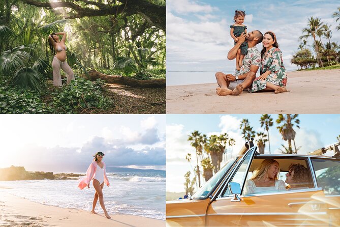 Maui Photographer, Beach Portrait for Family and couple - What happens when you meet Mateo