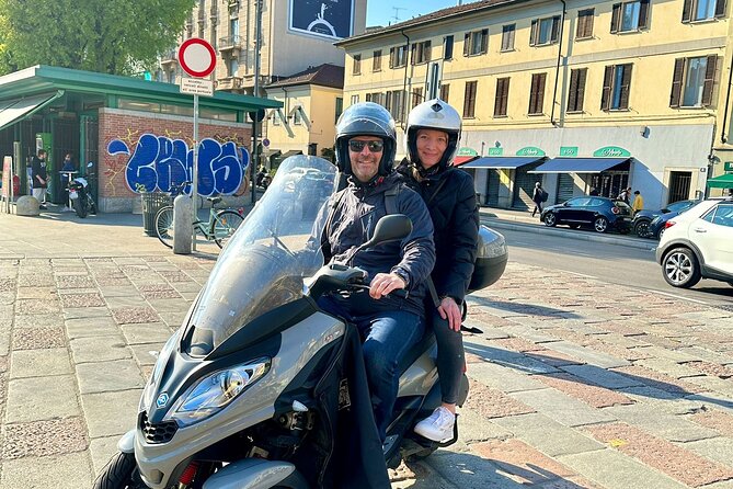 Milan Vespa Adventure: Private Tour for Couples and Friends - Brera: Art, Fashion, and Local Atmosphere