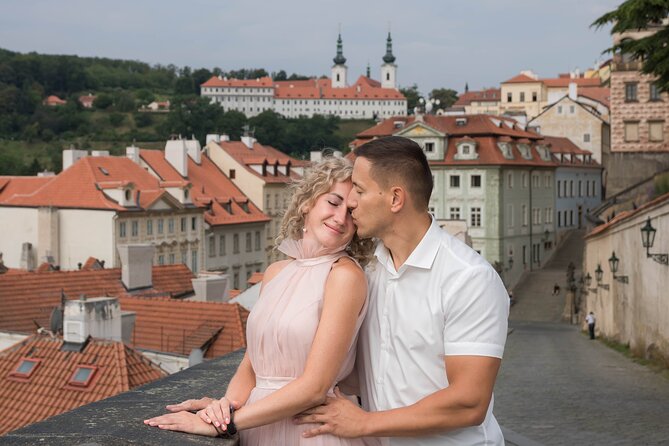 Photo Shoot for couple in Prague - Mala Strana, where the route becomes more intimate