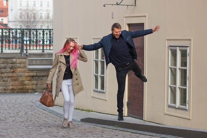 Photo Shoot for couple in Prague - Hradcany completes the four-stop route