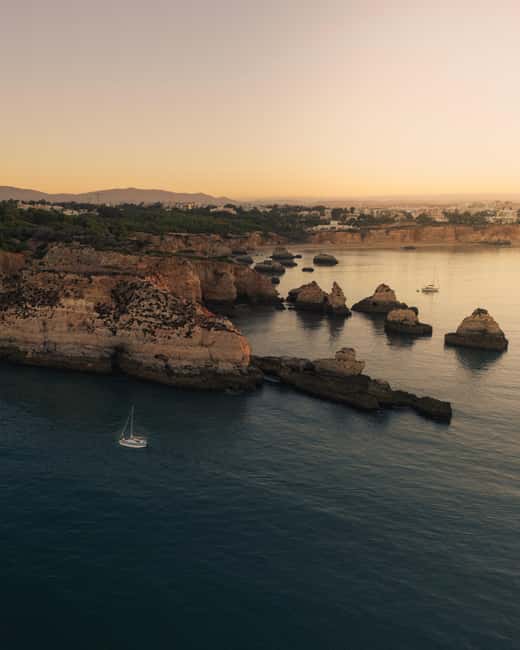 Portimão: Sunset Private Sailing Tour for Couples - Benagil Cave, Carvoeiro, and the wider coast