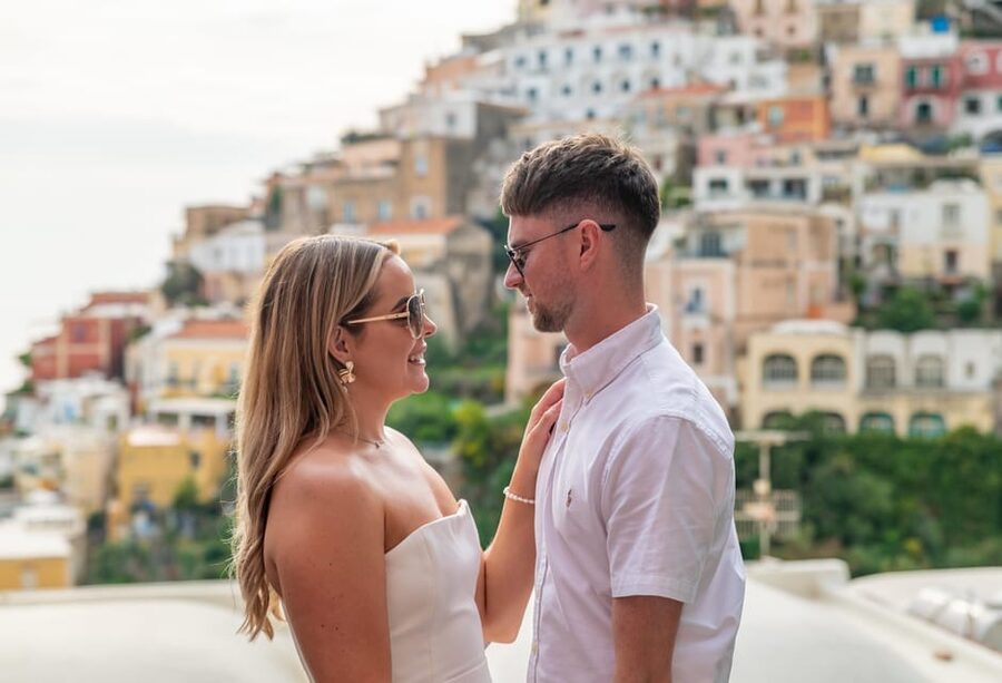 Positano : professional photo shoot for couples and families - The 80 to 100 images you receive