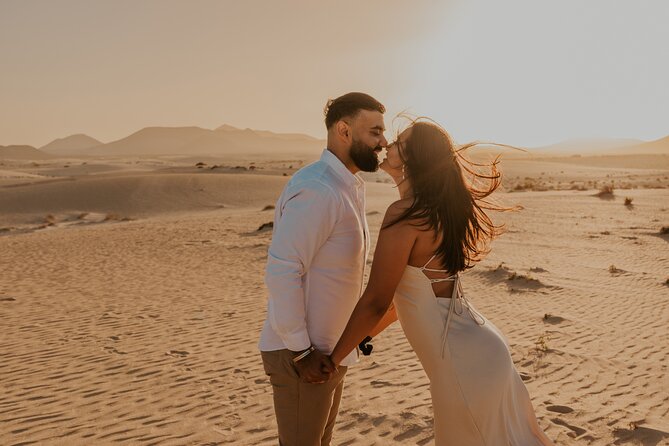 Private couple shooting - Corralejo Fuerteventura - Key points at a glance