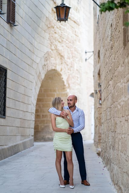 Private Couples Photoshoot in Malta - Is $171 good value for your group?