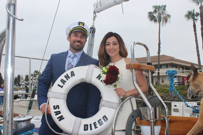 Private Day Sailing for Couple - Boarding one of the restored 36-foot yachts