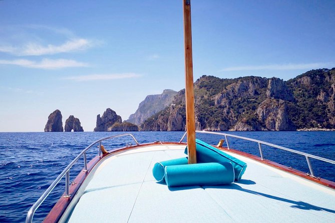 Private Island of Capri Boat Tour for Couples - Swimming, snorkeling, and what comes aboard