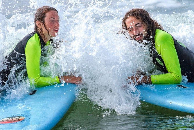 PRIVATE Surf lesson for Beginners Couple - Starting early at Ama Surf School
