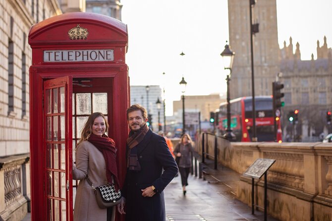 Professional Private Couple Photoshoot - Meeting in Westminster for the first photographs