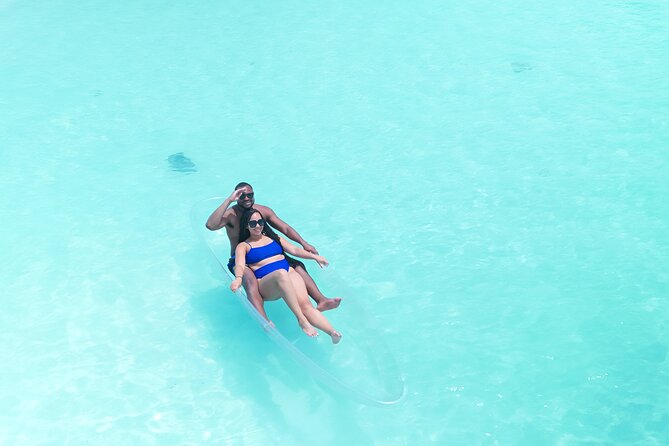 Romantic Clear Kayak Drone Photoshoot for Couples Turks & Caicos - What Happens During the 25 to 30 Minute Shoot