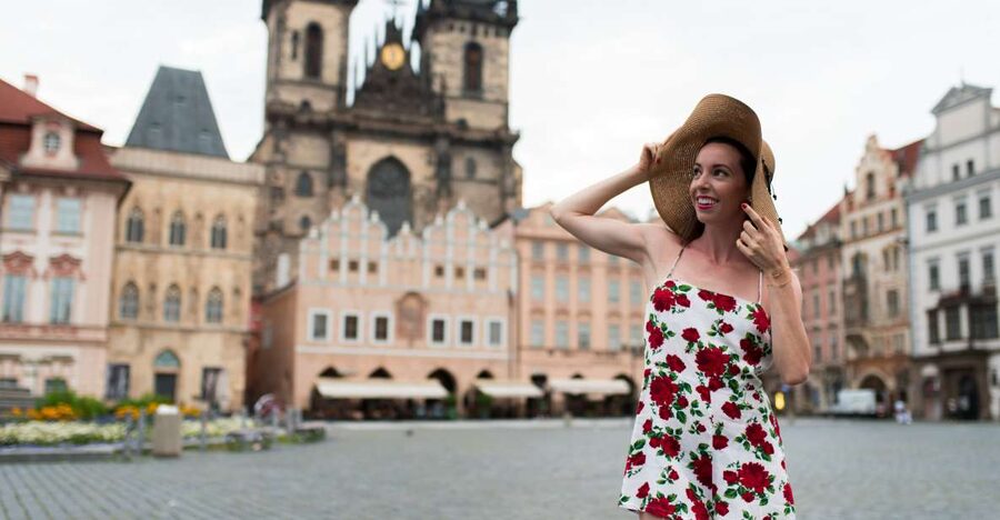 Romantic Photoshoot Experience for Couples in Prague - Receiving your edited Prague photographs