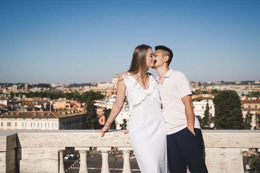 Rome: Romantic Couple Photoshoot at Villa Borghese - Why Villa Borghese works so well for couple photos