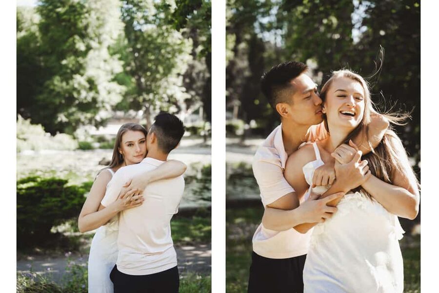 Rome: Romantic Couple Photoshoot at Villa Borghese - What happens during the 30-minute to one-hour session
