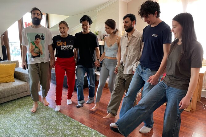 Traditional Wedding Dances Workshop with a Couple at Local Home - Meeting Ozan and Daisy over Turkish tea