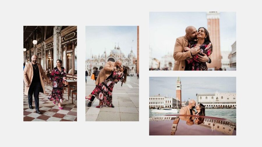Venice: Elegant couple photos on your vacation - Why a Venice photo session can be worth the cost